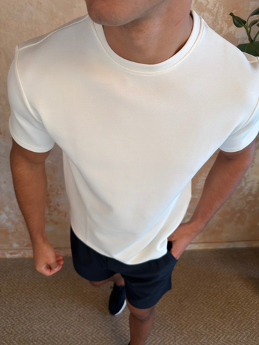 White Premium Jersey T-Shirt
