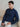Concealed Button Long Sleeve Polo Shirt