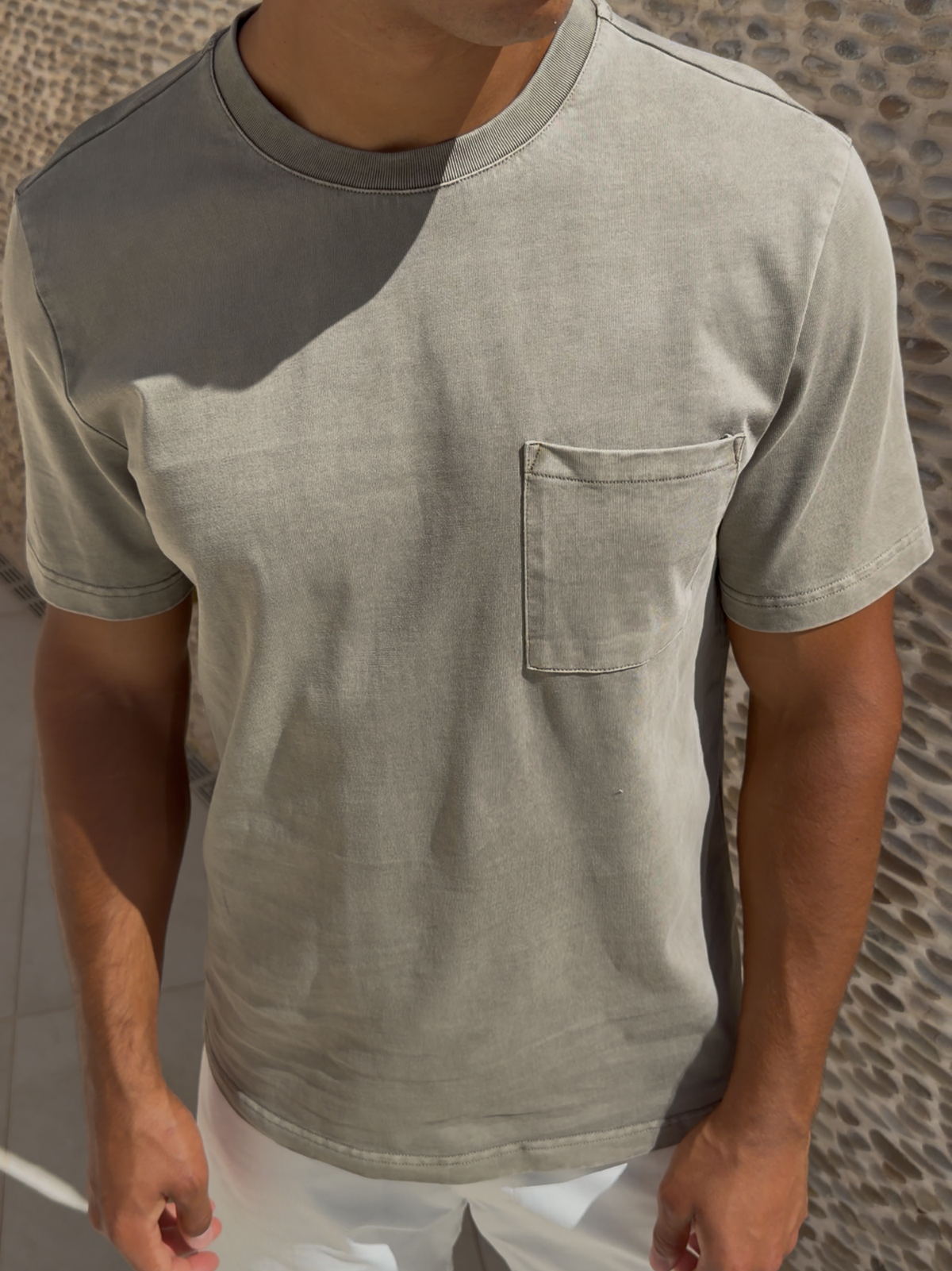 Garment Dyed Pocket T-Shirt
