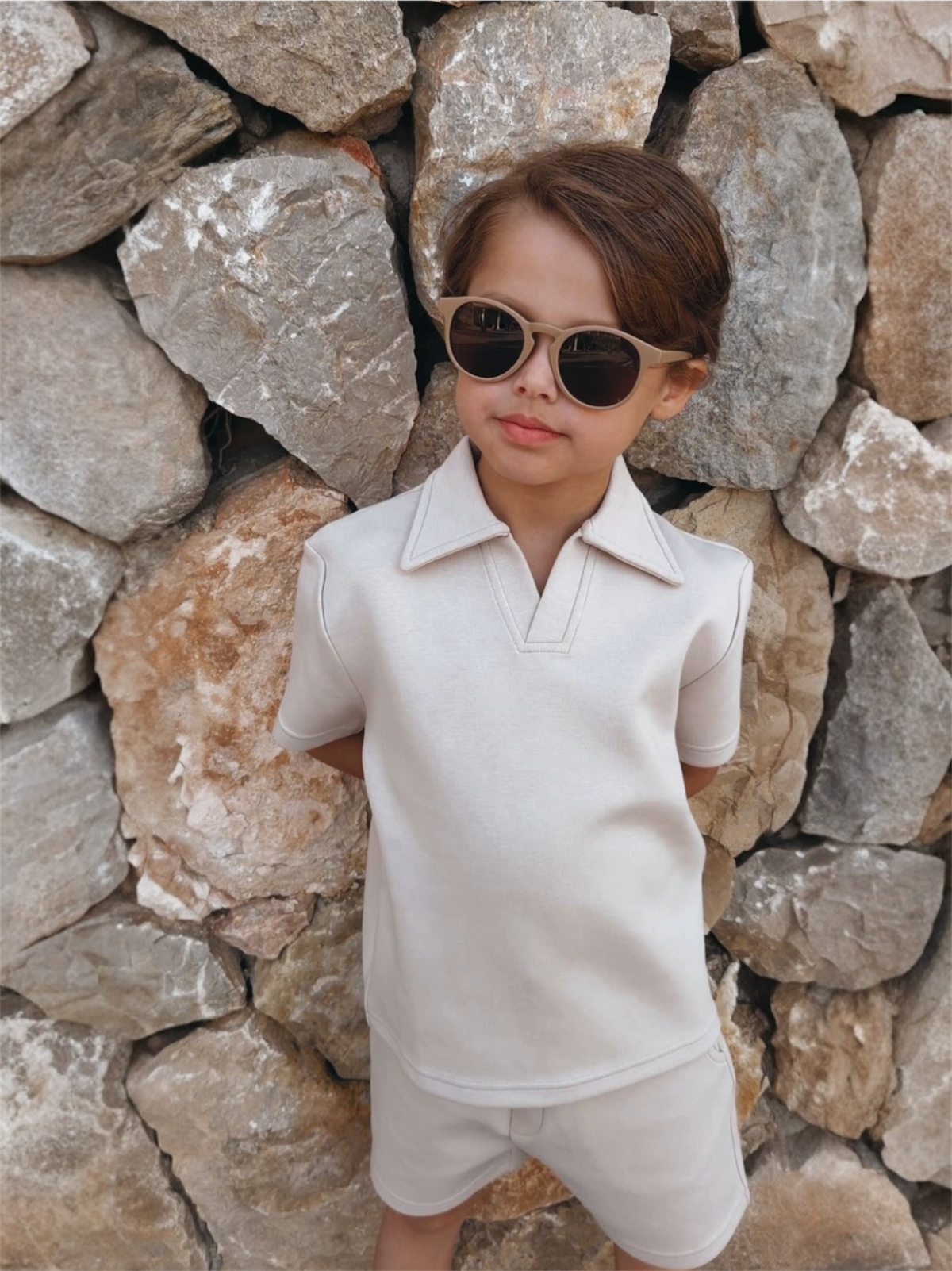 Kids Open Collar Set