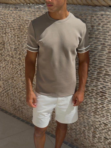Jersey Piping T-Shirt