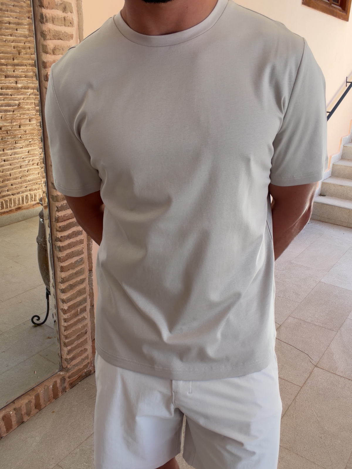 Mercerised Plain T-Shirt