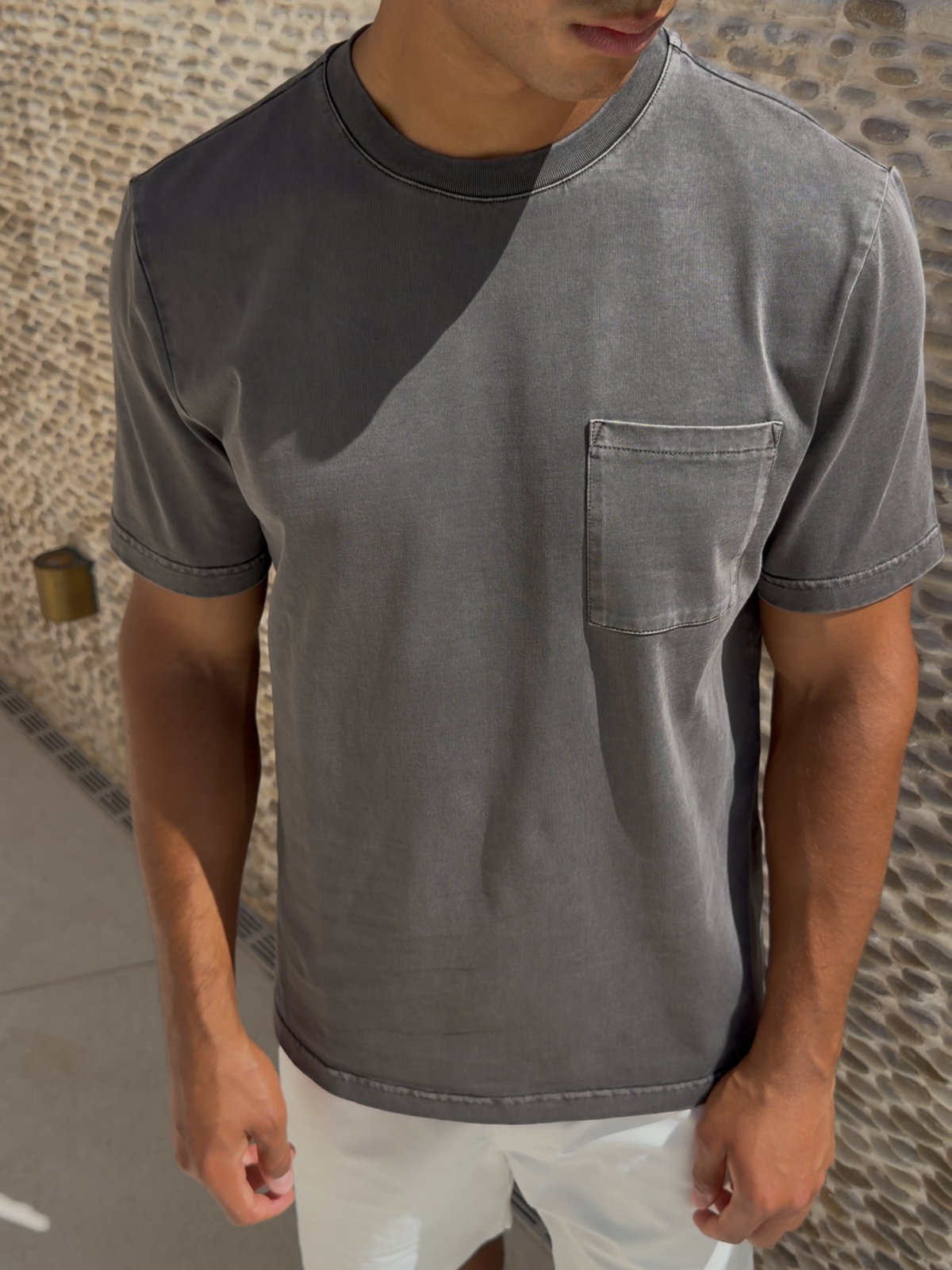 Garment Dyed Pocket T-Shirt
