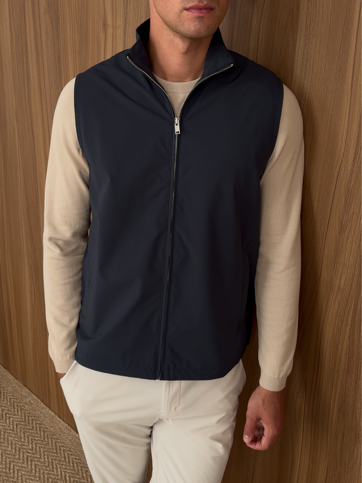 Premium Technical Gilet Navy