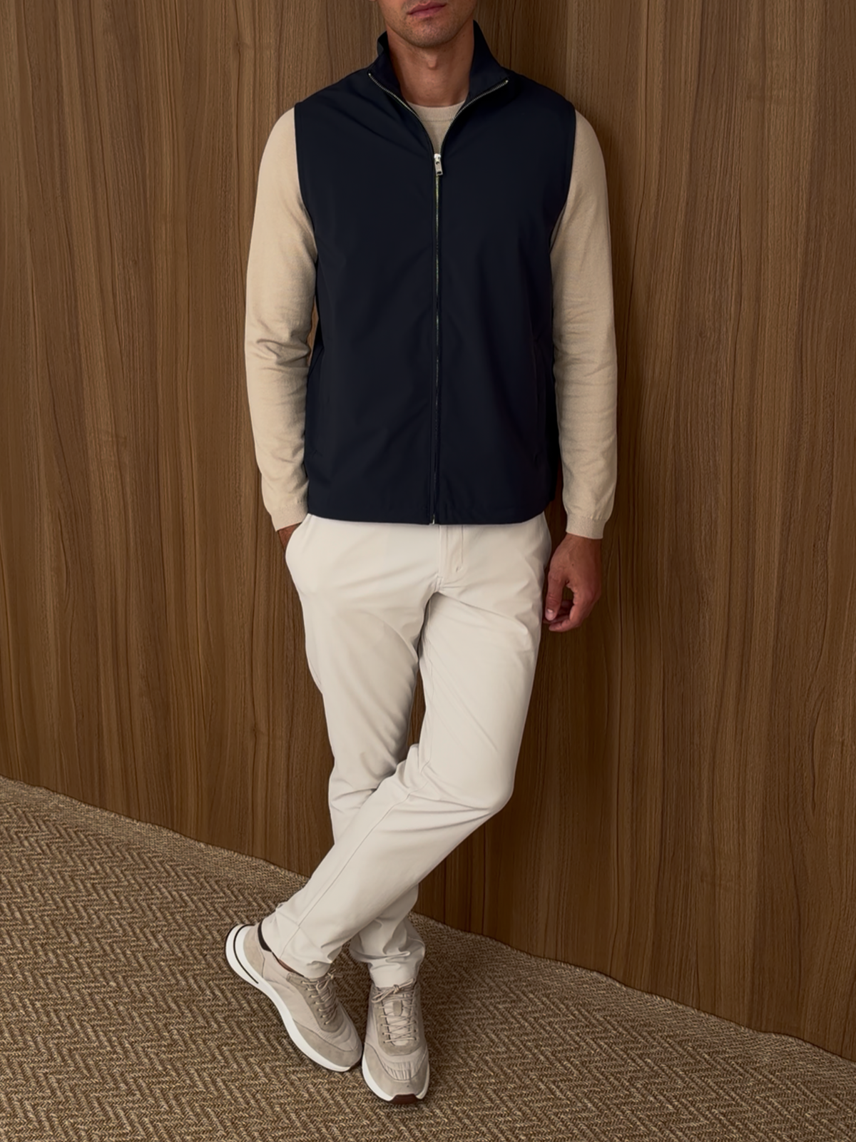 Premium Technical Gilet Navy